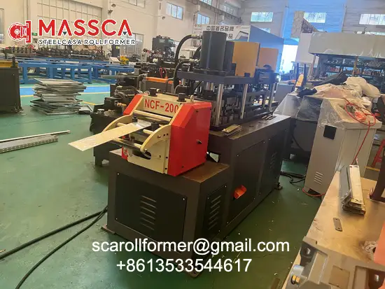 warehouse shelf panel board roll forming machine