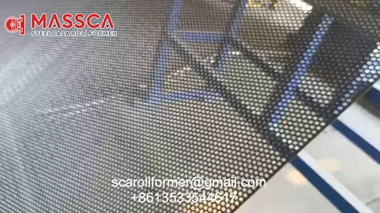 sheet metal perforation line