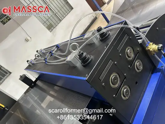 sheet metal perforation line NC feeder