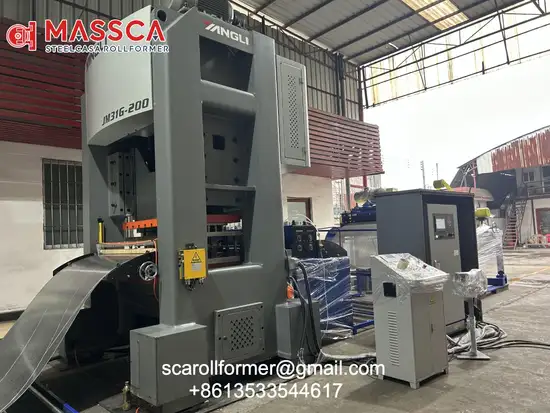 sheet metal perforation line