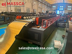 warehouse rack shelf panel roll forming machine