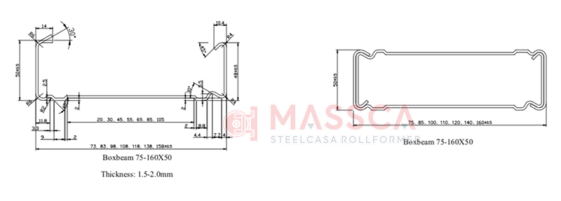 box beam drawing