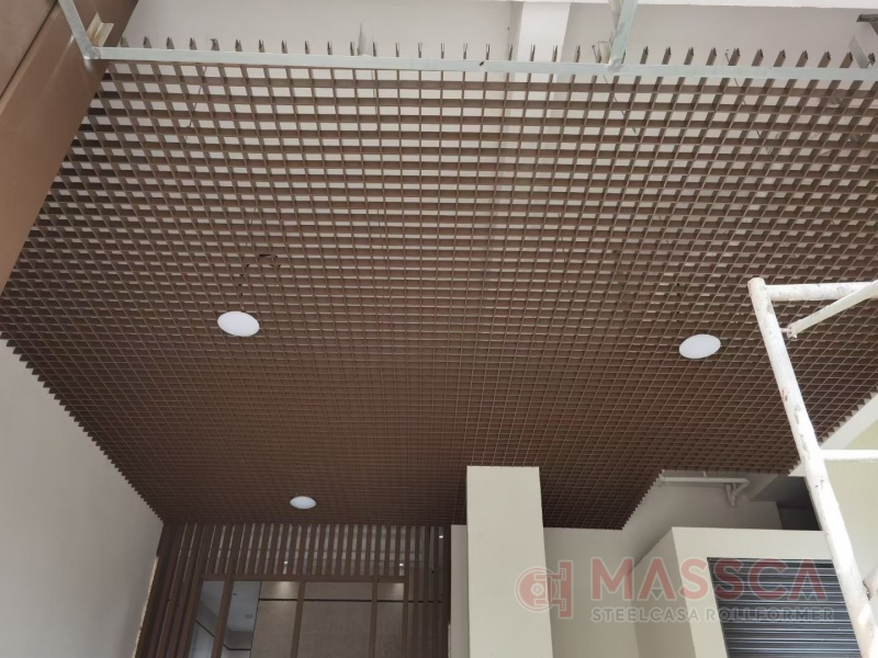 griliato open cell ceiling application