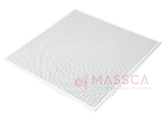 perforated metal ceiling 600x600mm lay in type