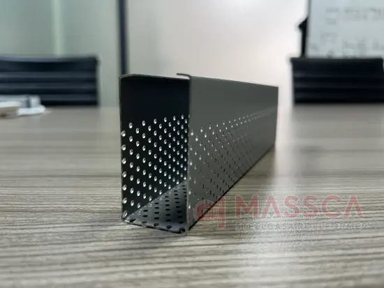 perforated baffle ceiling profile